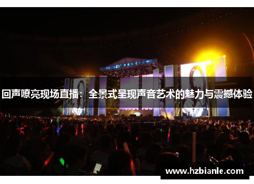 回声嘹亮现场直播：全景式呈现声音艺术的魅力与震撼体验